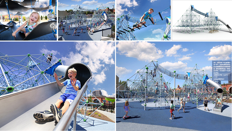 BJ-NS04 - Park Playground Equipment - Outdoor Playgrounds | Bluejayset Playground Heaven