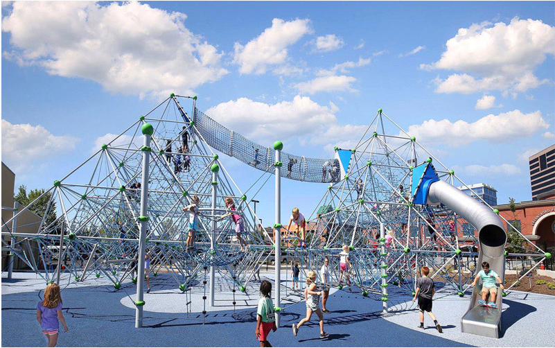 BJ-NS04 - Park Playground Equipment - Outdoor Playgrounds | Bluejayset Playground Heaven