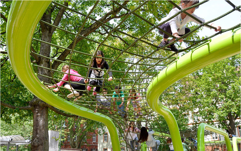 BJ-NS04 - Park Playground Equipment - Outdoor Playgrounds | Bluejayset Playground Heaven