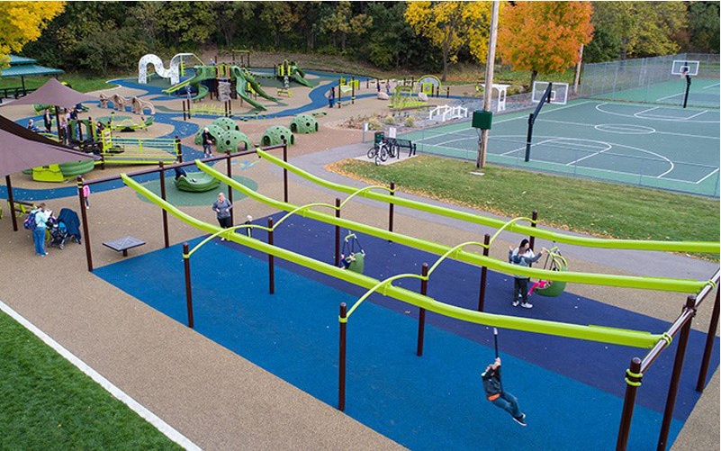 BJ-NS06 - Park Playground Equipment - Outdoor Playgrounds | Bluejayset Playground Heaven