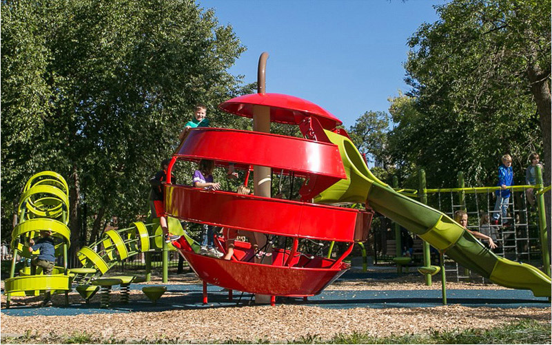 BJ-NS07 - Park Playground Equipment - Outdoor Playgrounds | Bluejayset Playground Heaven
