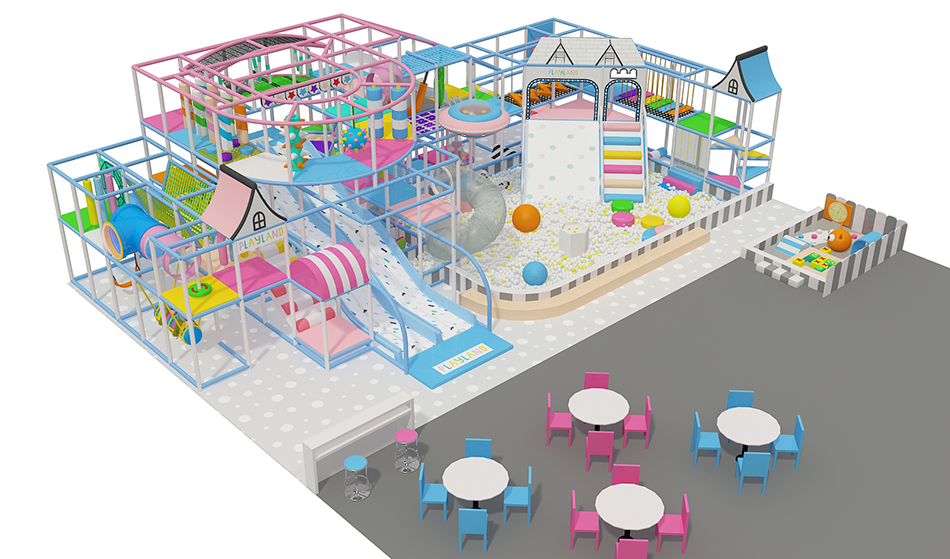 BJ-B1614 - Playland indoor playground - Indoor Playgrounds | Bluejayset Playground Heaven