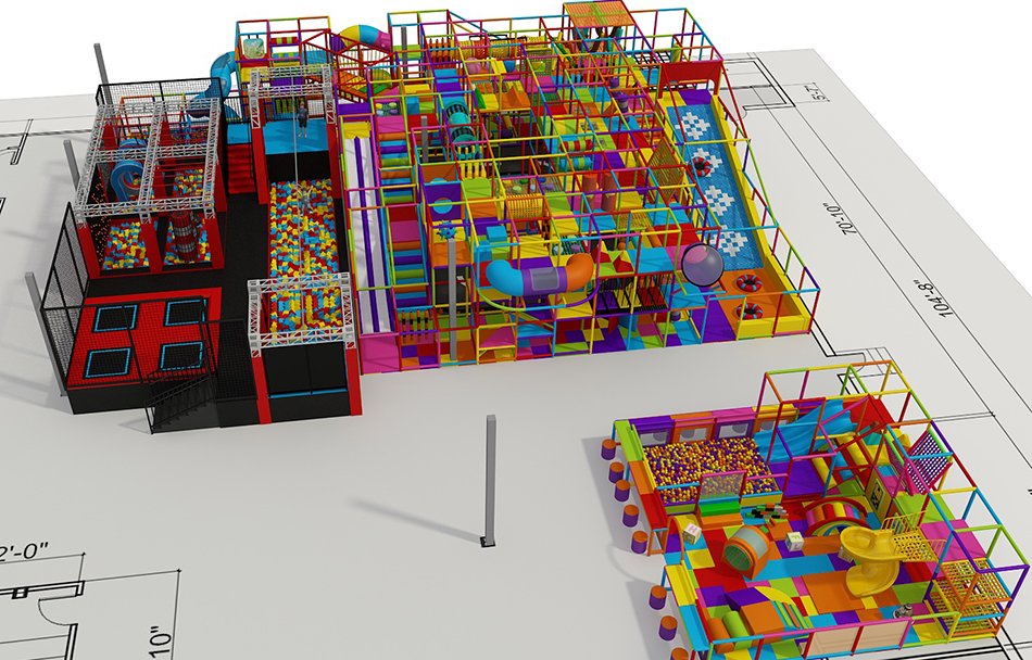 BJ-B1613 - indoor play places - Indoor Playgrounds | Bluejayset Playground Heaven