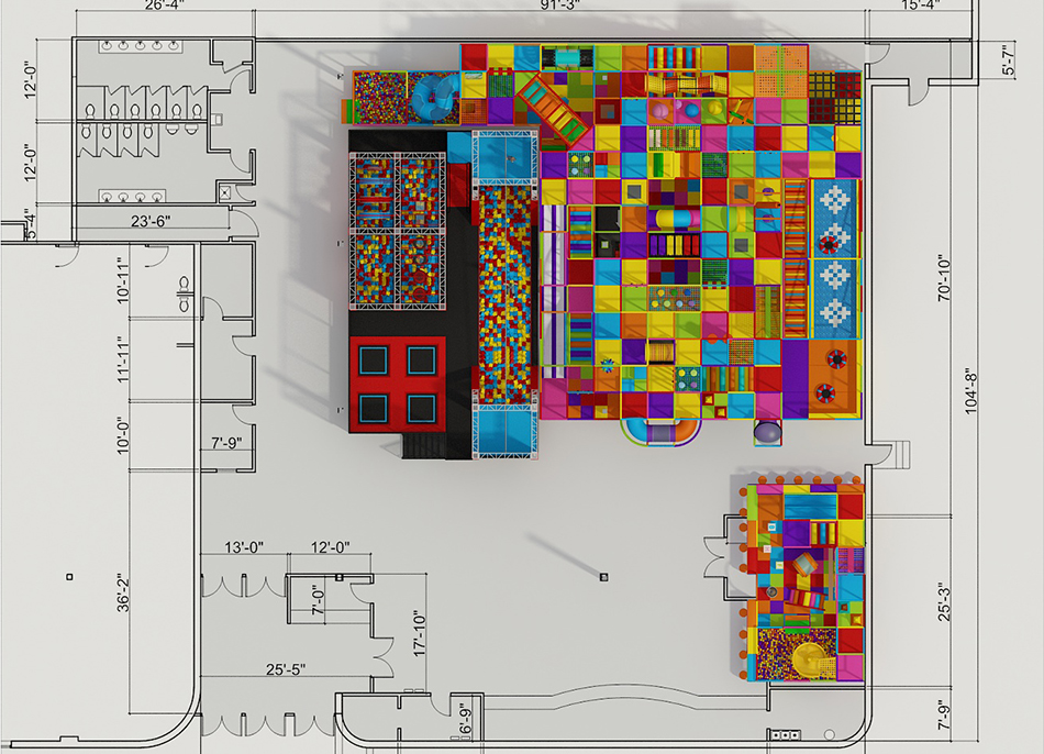 BJ-B1613 - indoor play places - Indoor Playgrounds | Bluejayset Playground Heaven