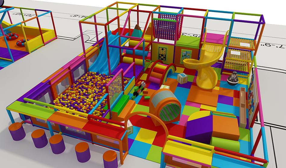 BJ-B1613 - indoor play places - Indoor Playgrounds | Bluejayset Playground Heaven