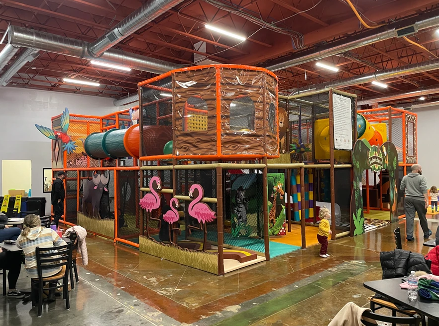 BJ-B1618 - indoor playground scarborough - Indoor Playgrounds | Bluejayset Playground Heaven
