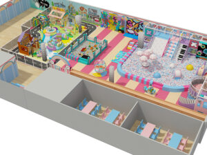 Soft color Indoor playground