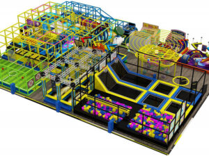 Hot sale commercial play area equipment