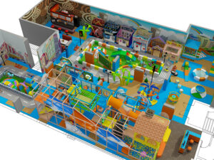 Kids pretend play city