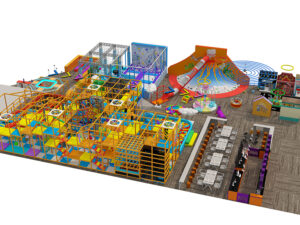 Commercial indoor playground