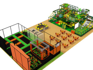 Kids play center equipment