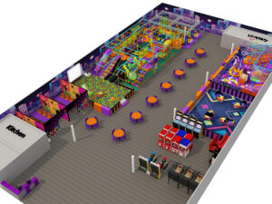 Kids soft play area price