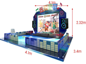 Pixel room - Interactive Dancing stage