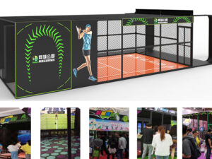 Indoor sport -Simulate Tennis park