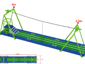 Zip line and Sky rider