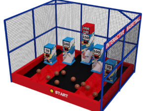Interactive basketball game