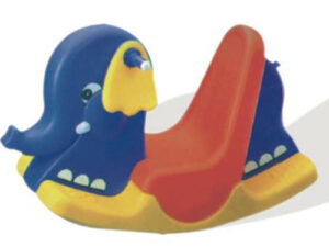 Plastic rocking horse