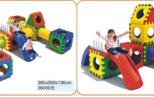 Kids climbing playset