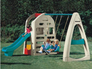 Kids plastic playset