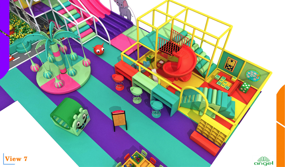 custom soft play structure bj-9016 customizable baby indoor playground for indoor play centers view 2 | Bluejayset