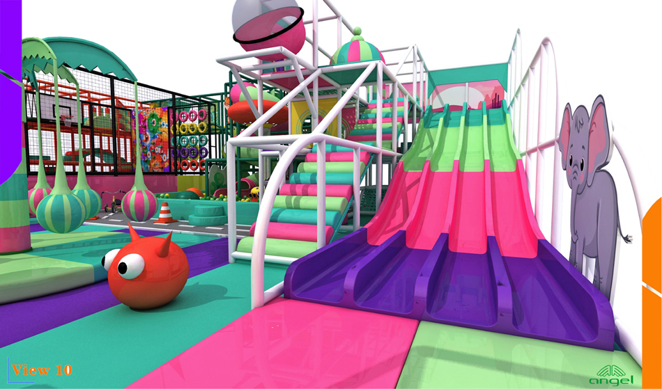 custom soft play structure bj-9016 customizable baby indoor playground for indoor play centers view 5 | Bluejayset