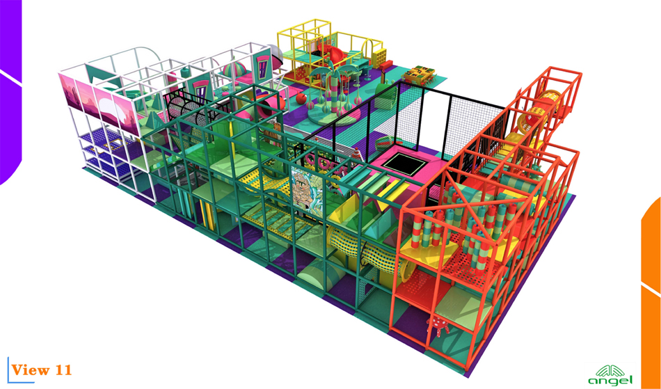custom soft play structure bj-9016 customizable baby indoor playground for indoor play centers view 6 | Bluejayset