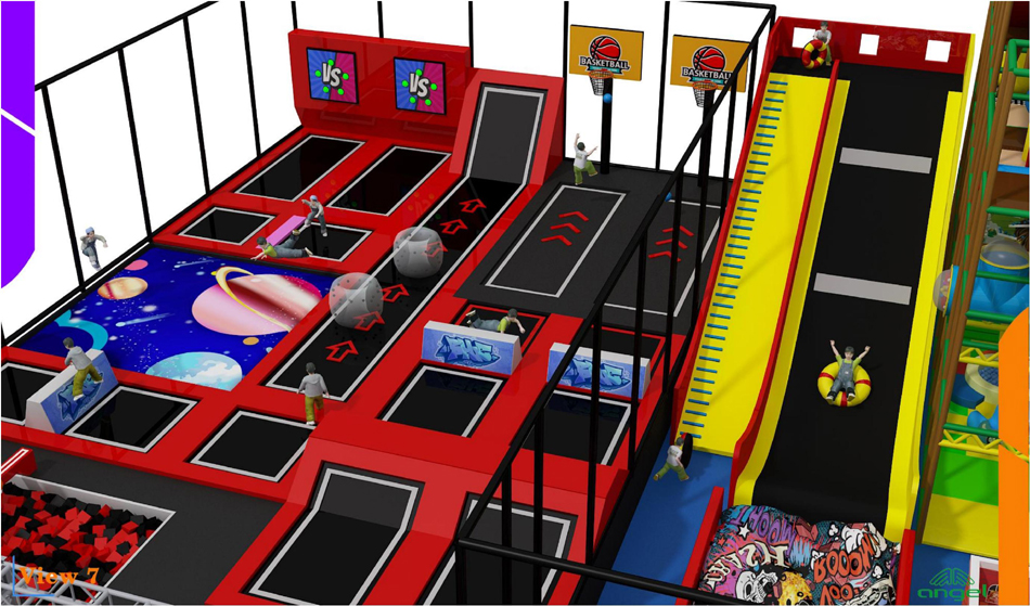 custom soft play structure bj-9028 customizable baby jungle gym for indoor play centers view 6 | Bluejayset