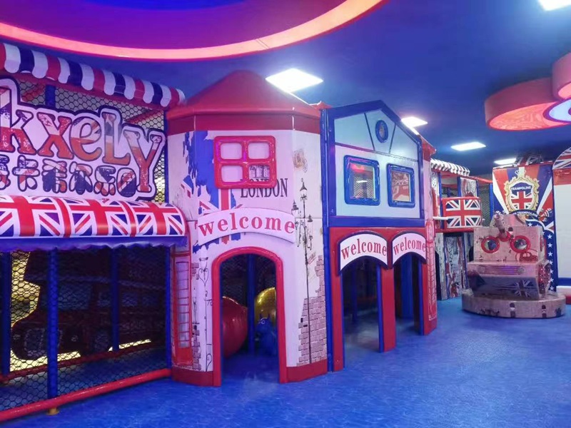 custom soft play structure bj-9051 customizable british style playground for indoor play centers view 4 | Bluejayset