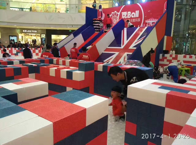 custom soft play structure bj-9051 customizable british style playground for indoor play centers view 10 | Bluejayset