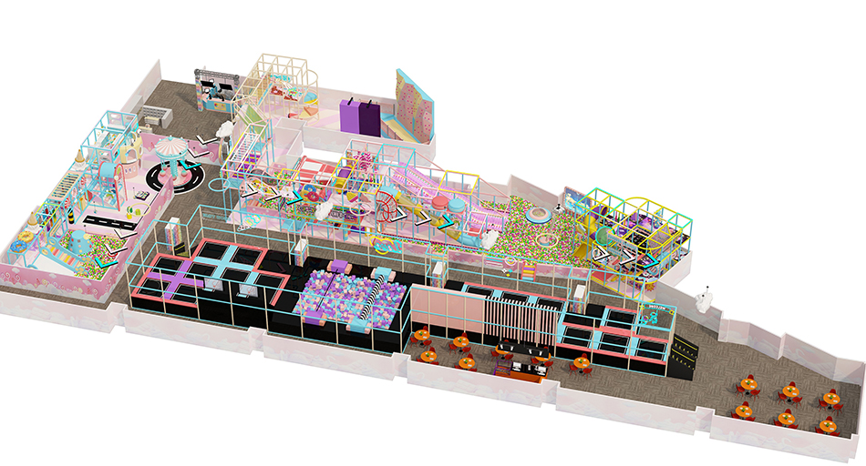 custom soft play structure bj-9057 customizable commercial indoor play area for indoor play centers view 2 | Bluejayset