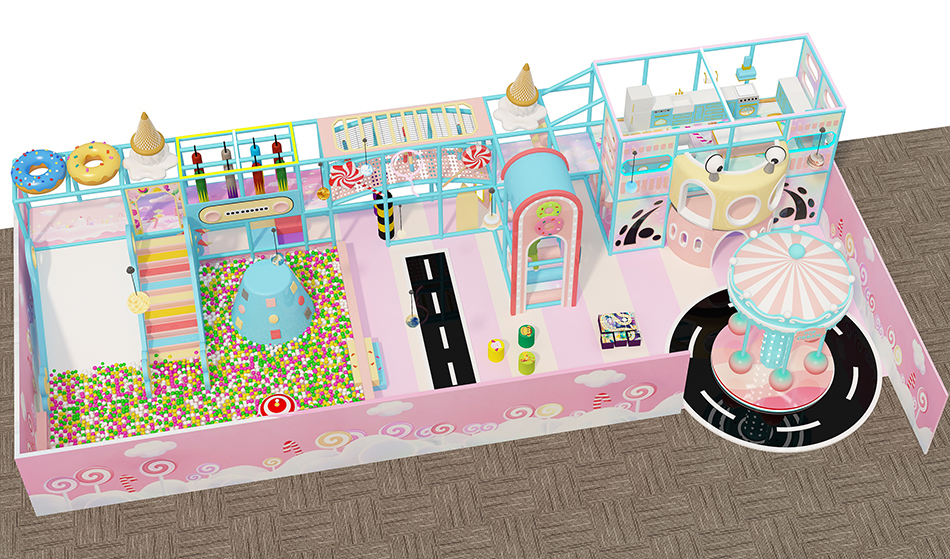custom soft play structure bj-9057 customizable commercial indoor play area for indoor play centers view 4 | Bluejayset