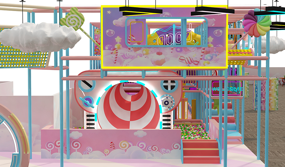 custom soft play structure bj-9057 customizable commercial indoor play area for indoor play centers view 9 | Bluejayset