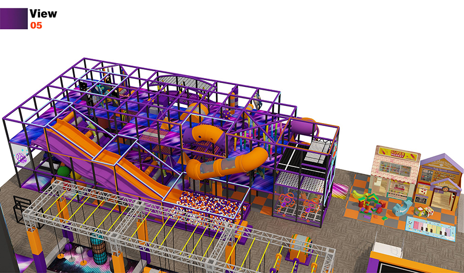 custom soft play structure bj-9054 customizable commercial indoor play center for indoor play centers view 5 | Bluejayset