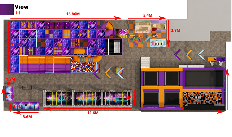 custom soft play structure bj-9054 customizable commercial indoor play center for indoor play centers view 8 | Bluejayset