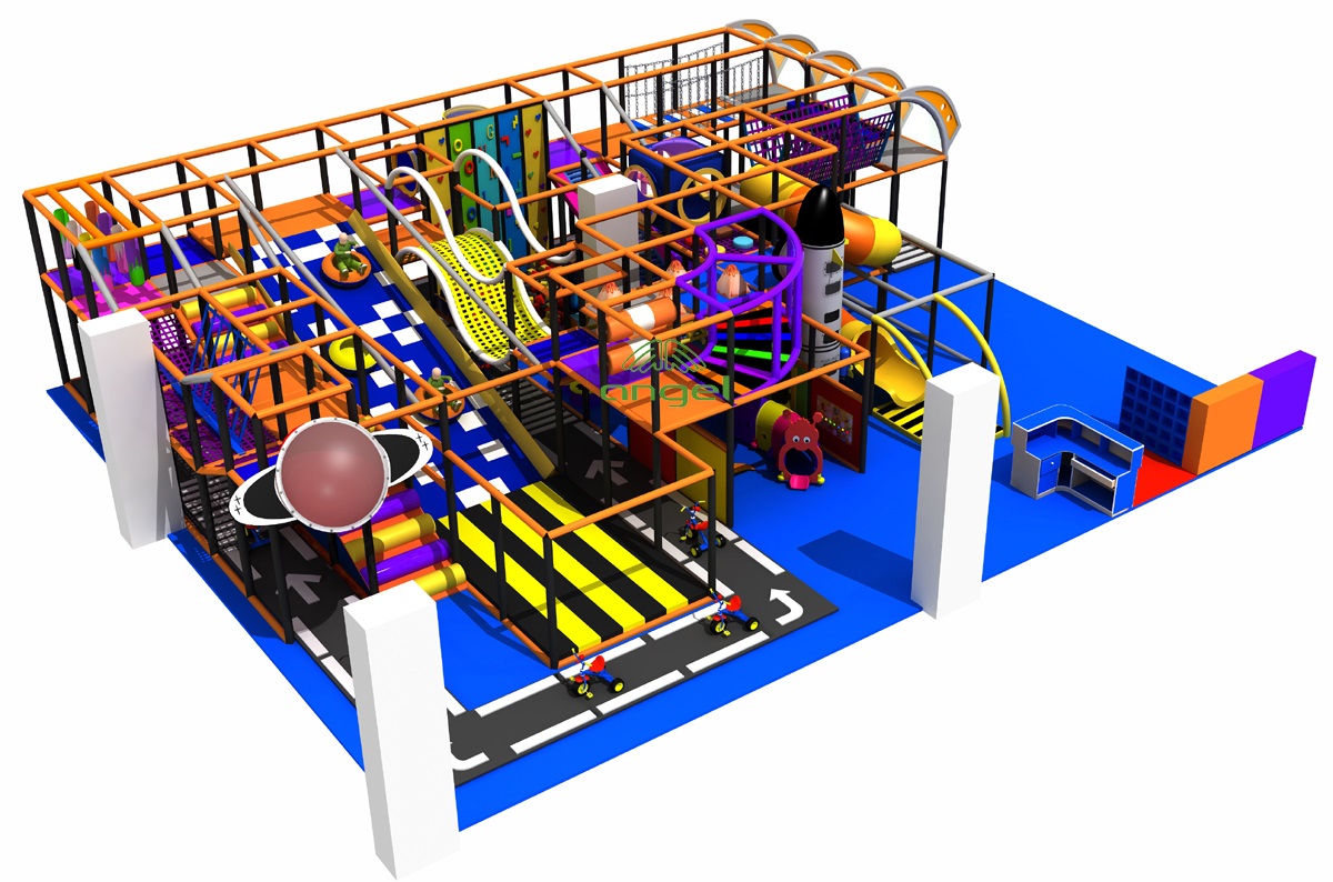 custom soft play structure bj-9001 customizable commercial indoor playground for indoor play centers view 2 | Bluejayset
