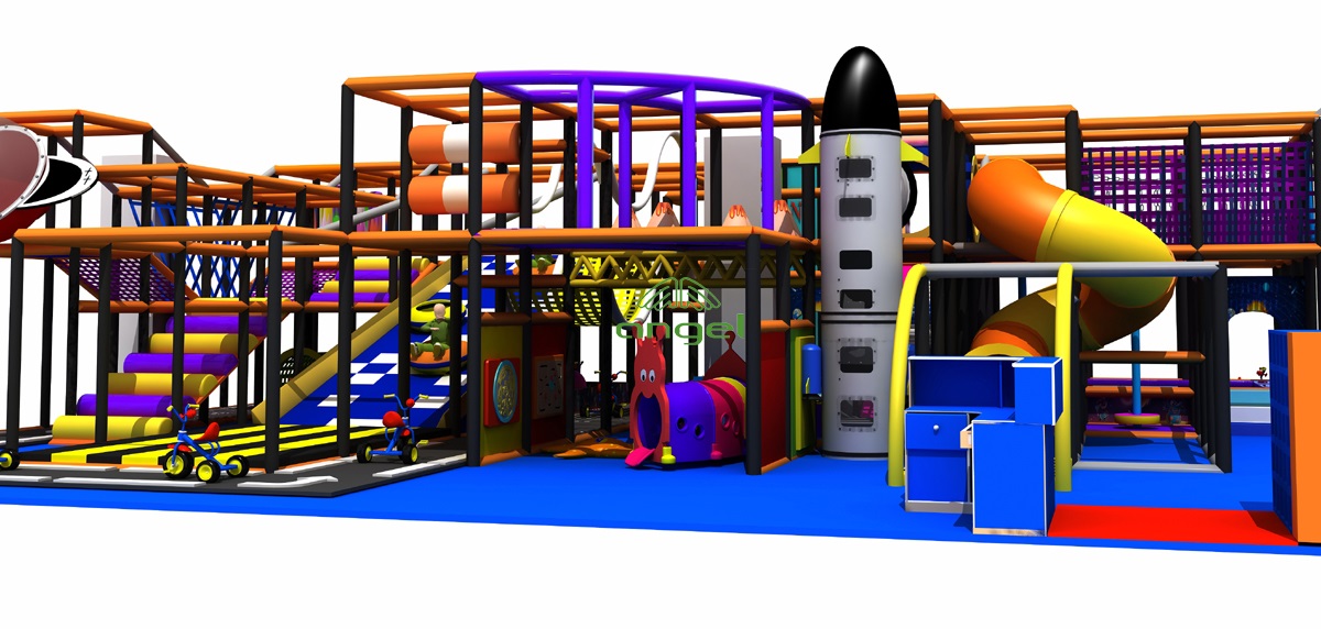custom soft play structure bj-9001 customizable commercial indoor playground for indoor play centers view 3 | Bluejayset