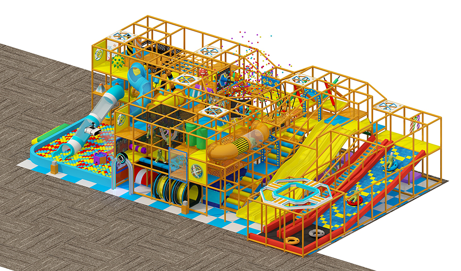 custom soft play structure bj-9053 customizable commercial indoor playground for indoor play centers view 8 | Bluejayset