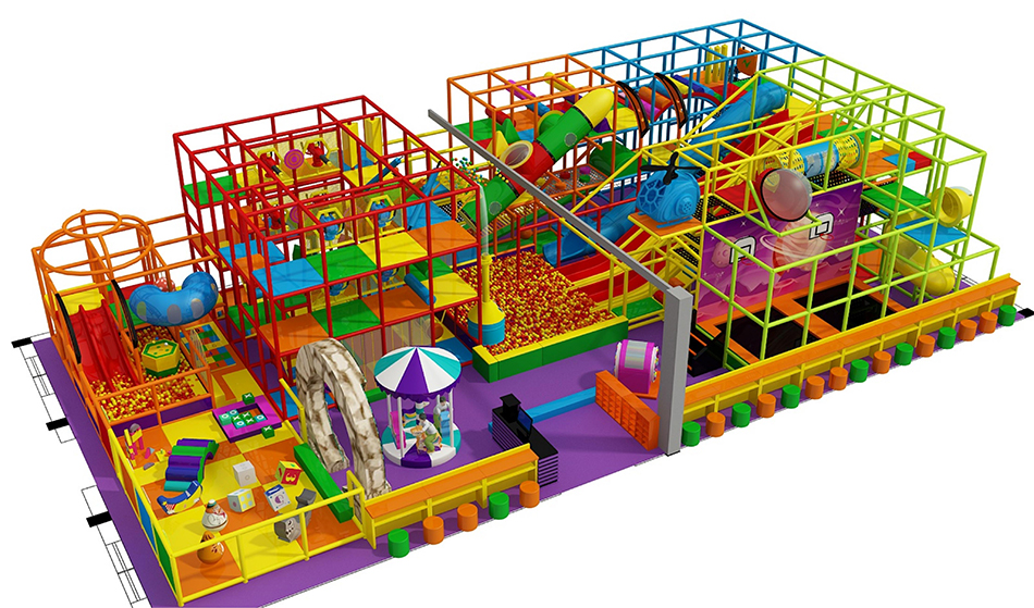 custom soft play structure bj-9052 customizable commercial indoor playground for sale for indoor play centers view 2 | Bluejayset