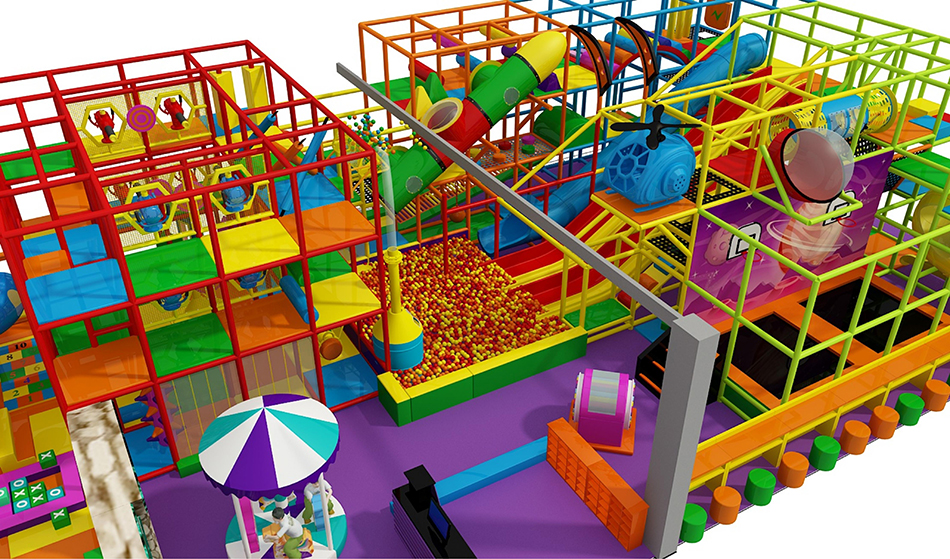 custom soft play structure bj-9052 customizable commercial indoor playground for sale for indoor play centers view 4 | Bluejayset