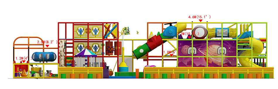 custom soft play structure bj-9052 customizable commercial indoor playground for sale for indoor play centers view 9 | Bluejayset