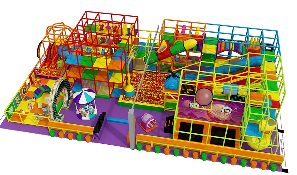 custom soft play structure bj-9052 customizable commercial indoor playground for sale for indoor play centers | Bluejayset