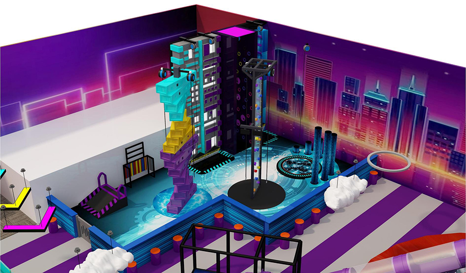 custom soft play structure bj-9055 customizable family amusement center for indoor play centers view 3 | Bluejayset