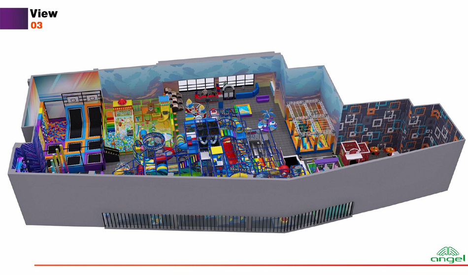 custom soft play structure bj-9009 customizable family entertainment center for indoor play centers view 2 | Bluejayset