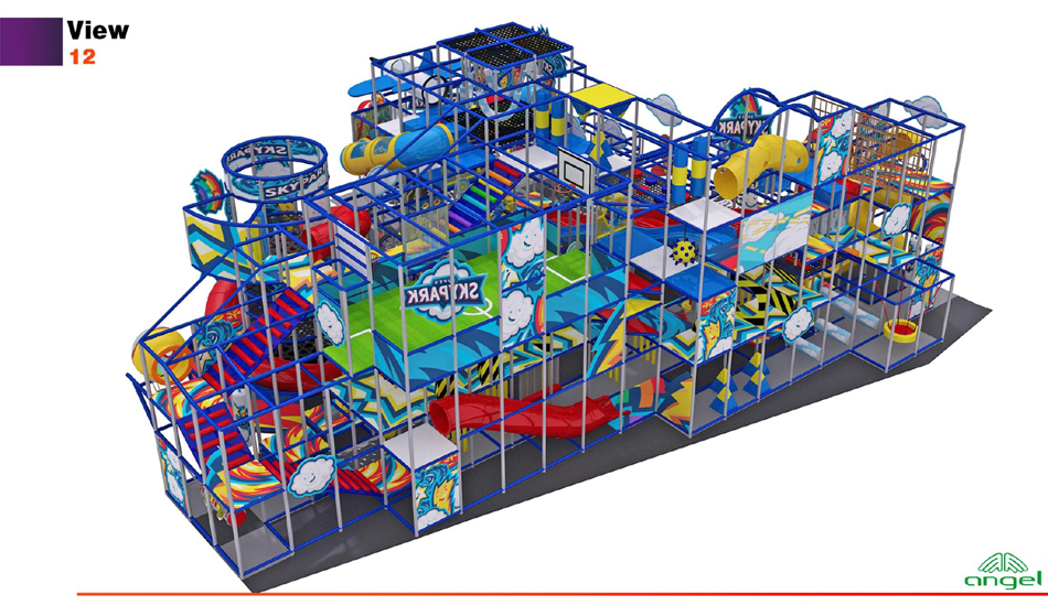 custom soft play structure bj-9009 customizable family entertainment center for indoor play centers view 11 | Bluejayset