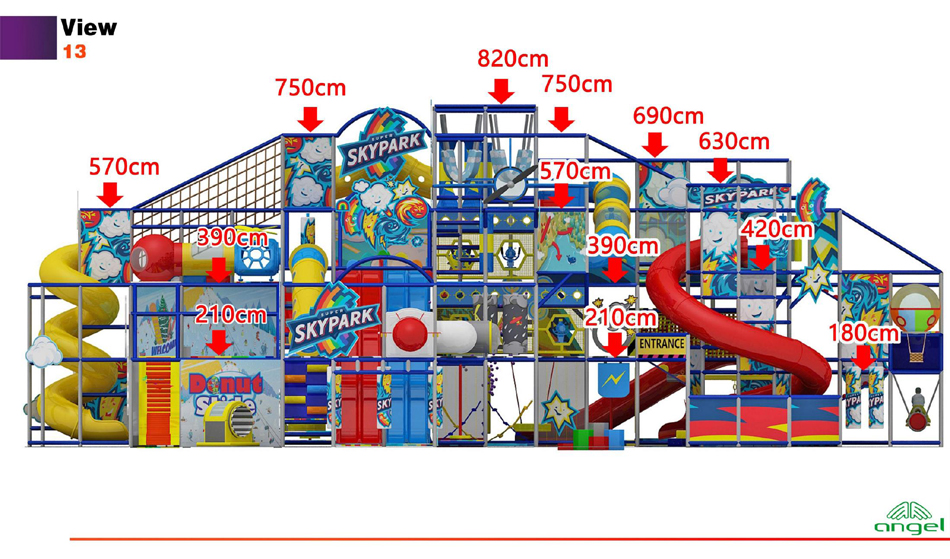 custom soft play structure bj-9009 customizable family entertainment center for indoor play centers view 12 | Bluejayset