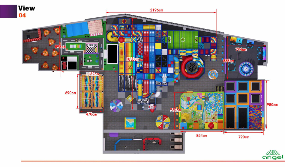 custom soft play structure bj-9009 customizable family entertainment center for indoor play centers view 3 | Bluejayset