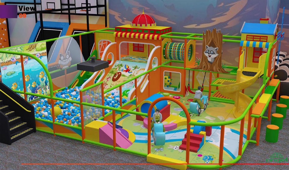 custom soft play structure bj-9009 customizable family entertainment center for indoor play centers view 8 | Bluejayset