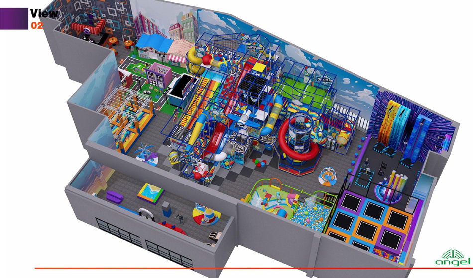 custom soft play structure bj-9009 customizable family entertainment center for indoor play centers | Bluejayset