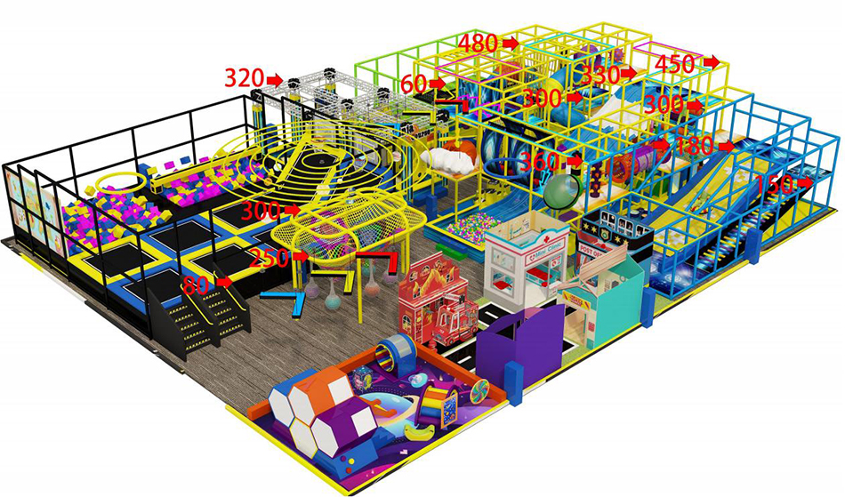 custom soft play structure bj-9048 customizable hot sale commercial play area equipment for indoor play centers view 3 | Bluejayset