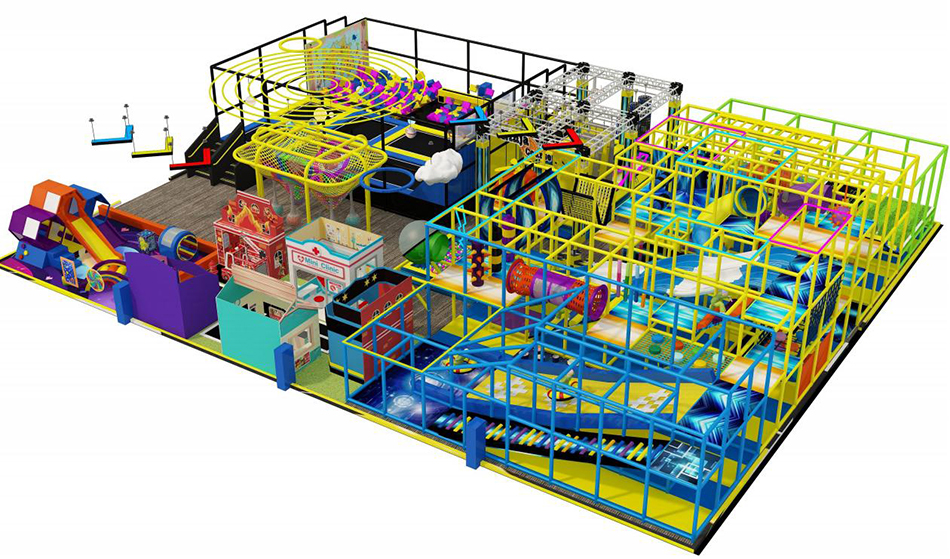 custom soft play structure bj-9048 customizable hot sale commercial play area equipment for indoor play centers view 4 | Bluejayset